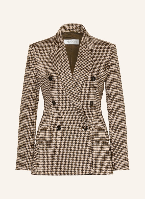 Max Mara Blazer MXMECCELSO BEIGE / BRUN / OLIVEN