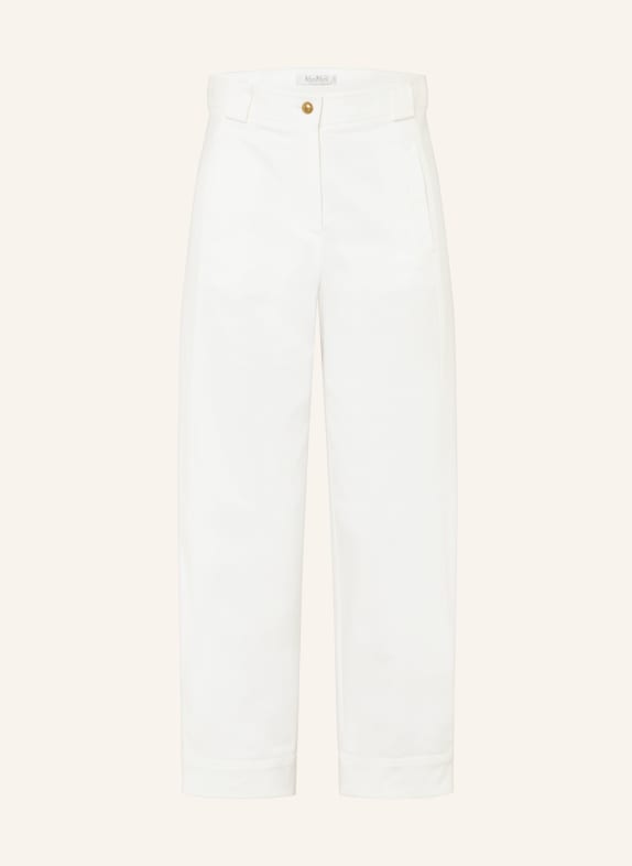Max Mara ADORNI Trousers WHITE