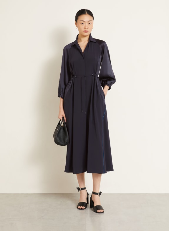 Max Mara Hemdblusenkleid PELOTA SCHWARZ