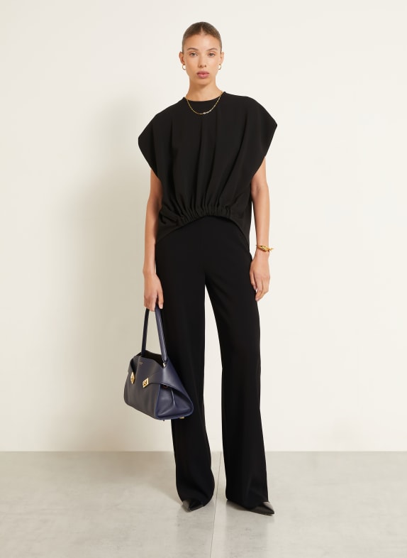 Max Mara Bluzka koszulowa GIUNTO CZARNY