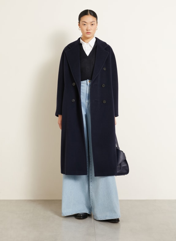 Max Mara MADAME Wool coat DARK BLUE