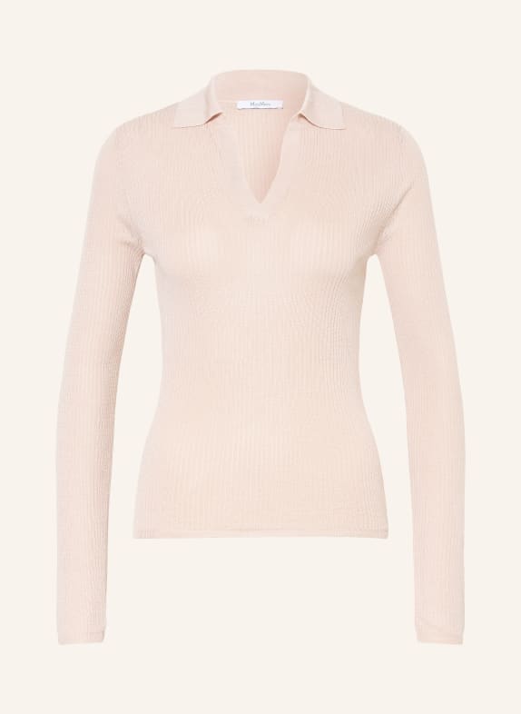 Max Mara Sweter GERGO JASNORÓŻOWY