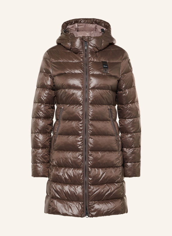 Blauer Manteau matelassé ADELAIDE MARRON