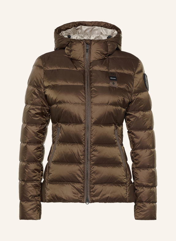 Blauer Doudoune légère CHARME MARRON / ARGENT / NOIR