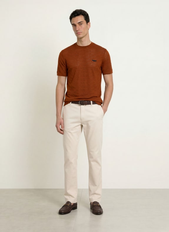 BOSS T-Shirt C-THOMPSON BRAUN