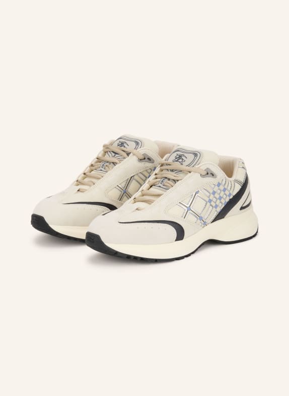 BURBERRY ECLIPSE Sneakers CREAM / SILVER / LIGHT BLUE