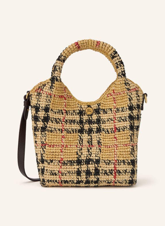 BURBERRY MARGATE Handbag BEIGE / RED