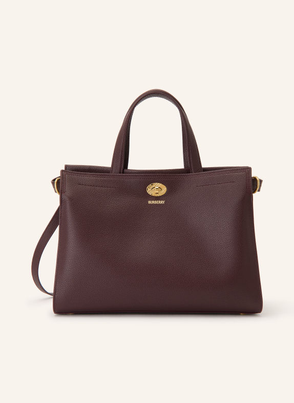 BURBERRY Handtasche COTSWOLDS SMALL DUNKELROT