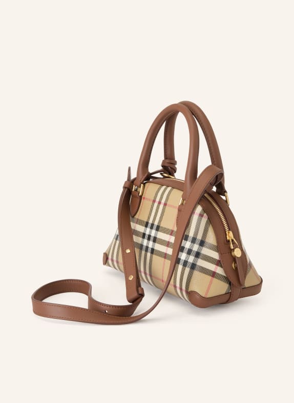 BURBERRY Handtas PRIMROSE BEIGE / BRUIN / ROOD