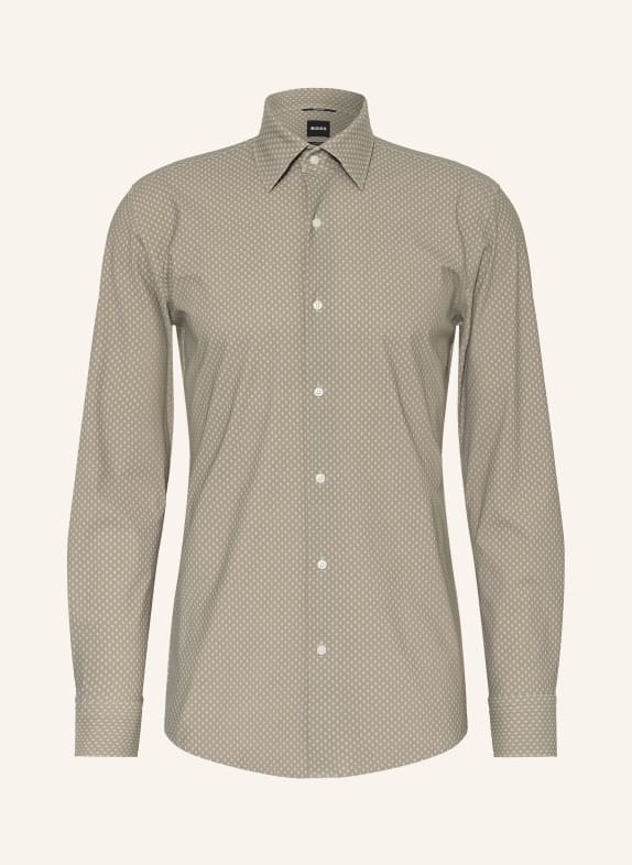 BOSS Overhemd HANK Slim Fit OLIJF / ECRU