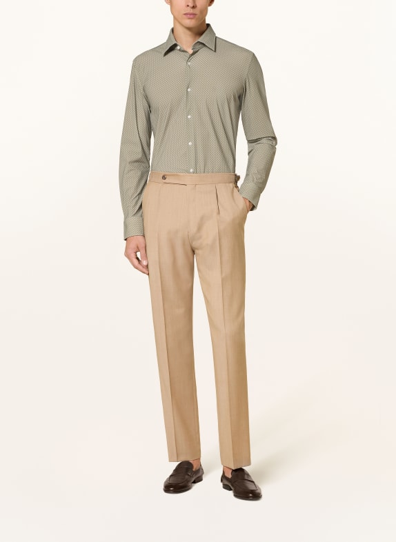BOSS Overhemd HANK Slim Fit OLIJF / ECRU