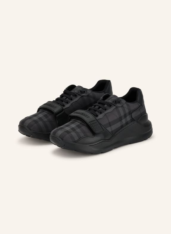 BURBERRY Sneakers NEW REGIS MÖRKGRÅ / SVART