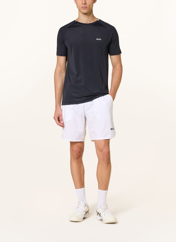 BOSS Trainingsshirt ACTIVE DONKERBLAUW