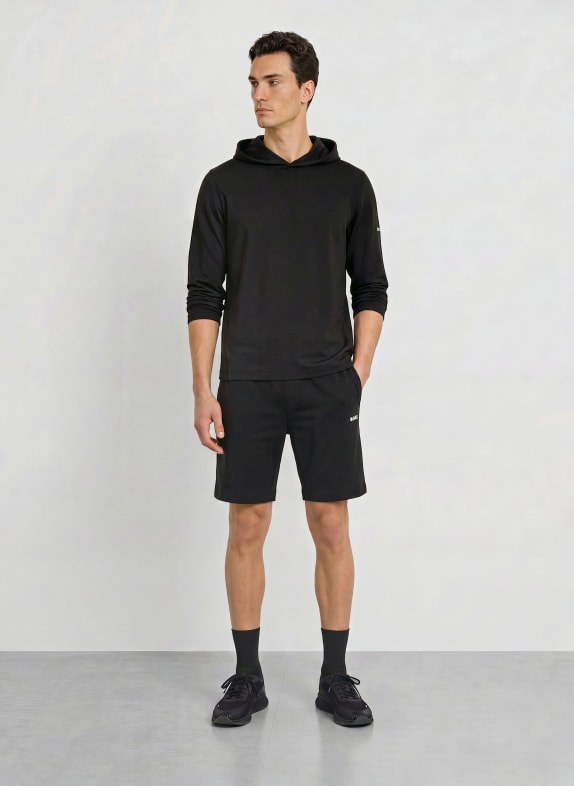 BOSS Trainingsshirt ACTIVE ZWART