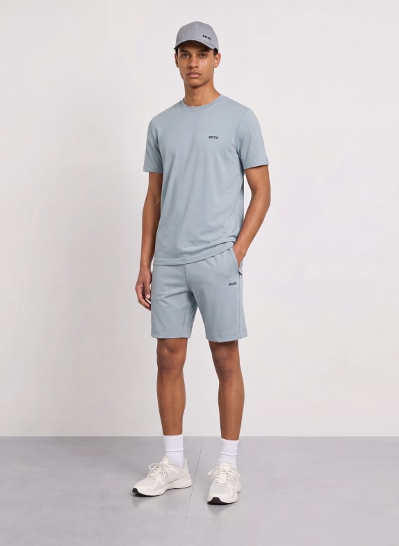 BOSS Trainingsshort BLAUWGRIJS