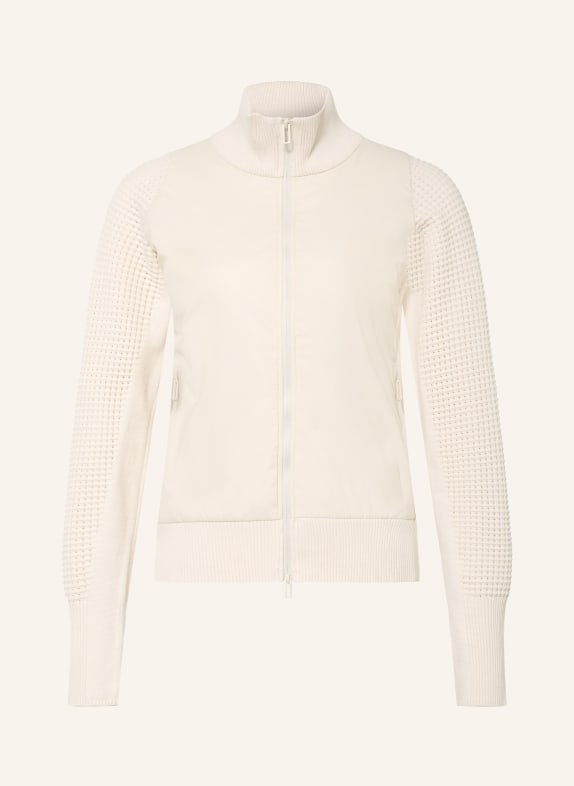JEANNE BARET Kardigan VINTER z mieszanki materiałów ECRU