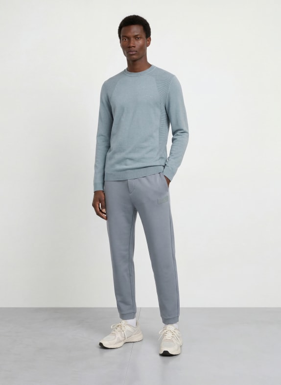 BOSS Trui MOMENTUM-LITE GRIJS