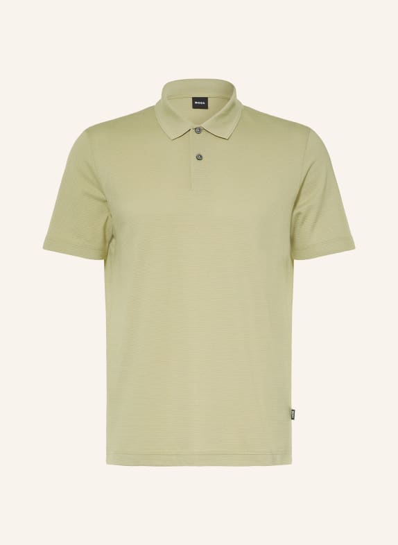 BOSS Polo en piqué PARLAY BEIGE