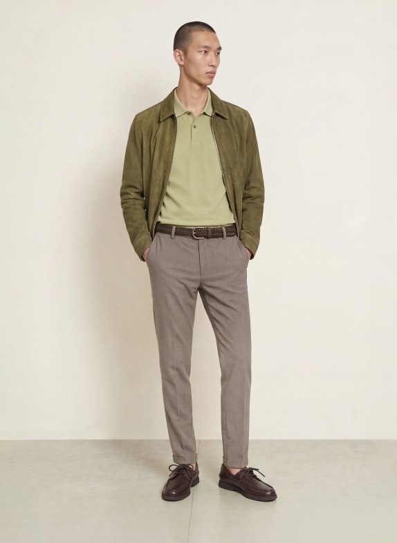 BOSS Piqué-Poloshirt PARLAY BEIGE