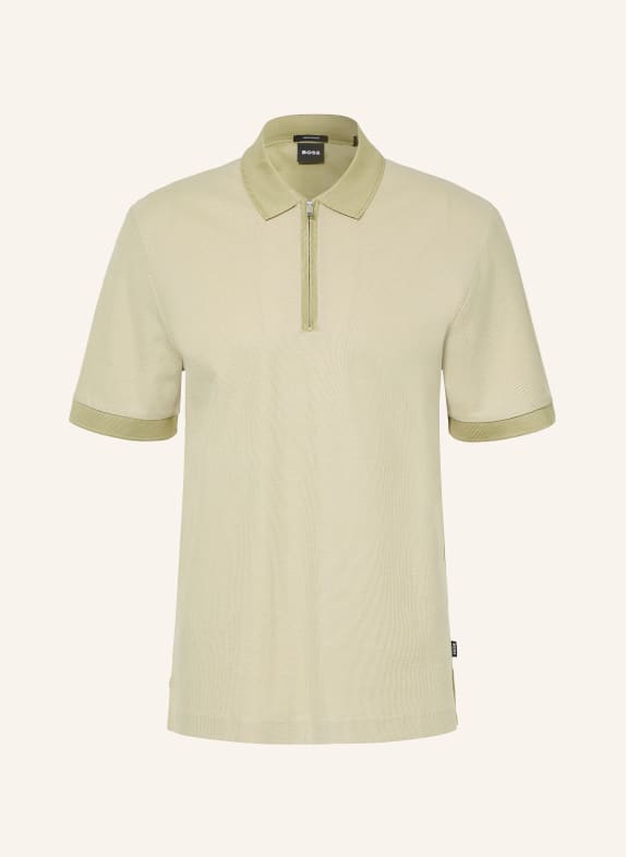 BOSS Piqué-Poloshirt PEI HELLGRÜN