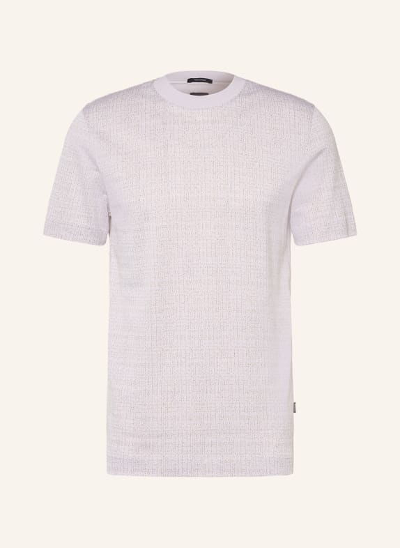 BOSS T-shirt THOMPSON GRIS CLAIR / MARRON