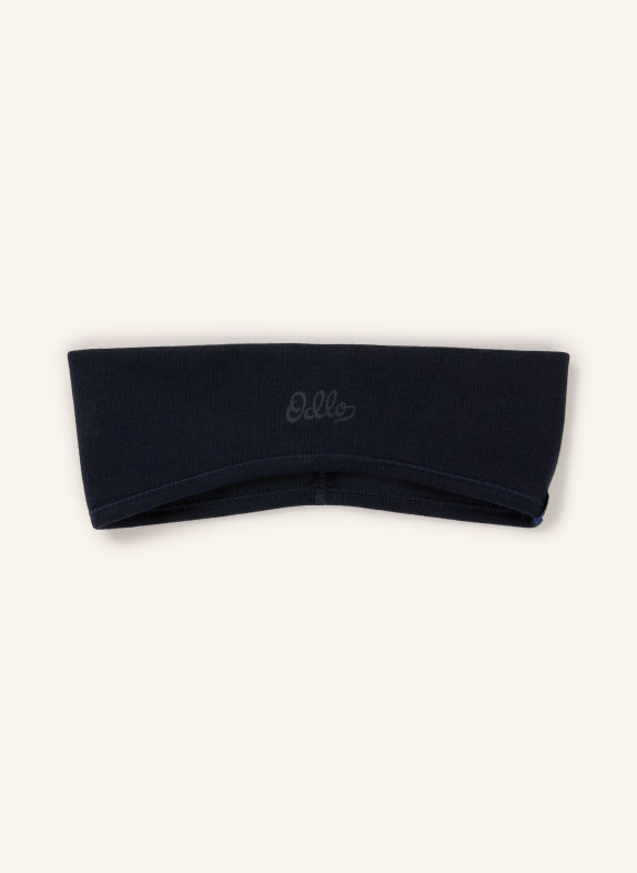 odlo Stirnband MERINO WARM 80 YEARS ANNIVERSARY aus Merinowolle DUNKELBLAU
