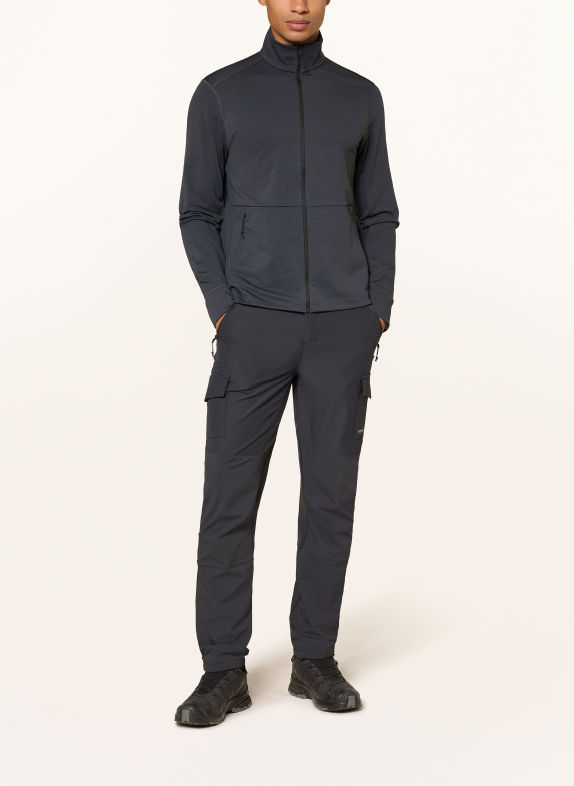 odlo Bunda Midlayer GRID FLEECE ČERNÁ