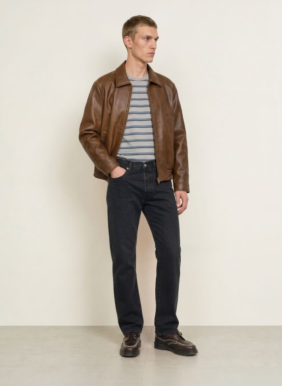 Levi's® Blugi 501 cu croială regular 89 Blacks