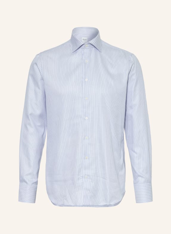 Stenströms Košile Regular Fit BÍLÁ / TMAVĚ MODRÁ / MODRÁ