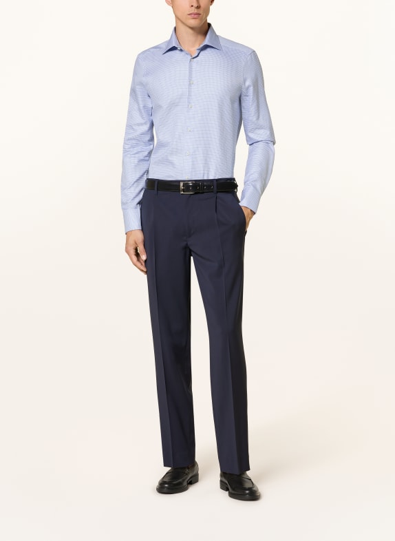 Stenströms Overhemd met slanke pasvorm BLAUW / LICHTBLAUW / WIT