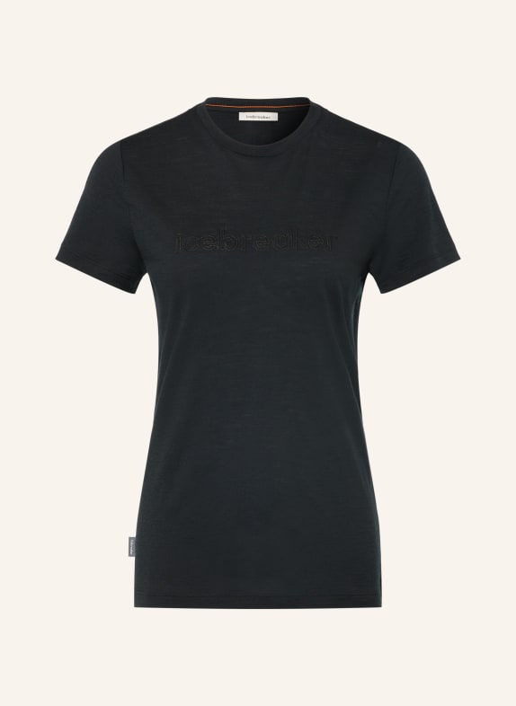 icebreaker T-shirt technique 150 TECH LITE en laine mérinos NOIR