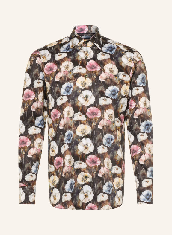 OLYMP SIGNATURE Hemd Signature tailored fit DUNKELBLAU / ROSA / BEIGE
