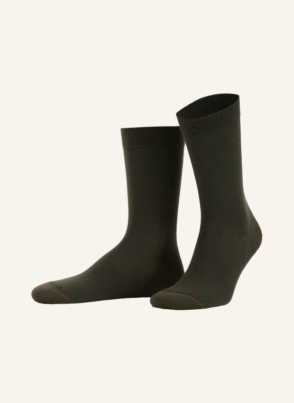icebreaker LIFESTYLE FINE GAUGE CREW Socks KHAKI