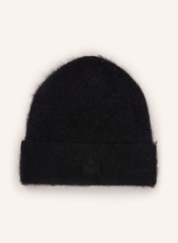 ISABEL MARANT Bonnet PEETA en alpaga NOIR