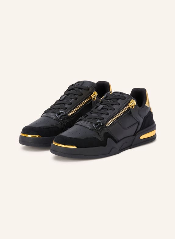 GIUSEPPE ZANOTTI DESIGN Sneaker SCHWARZ / GOLD