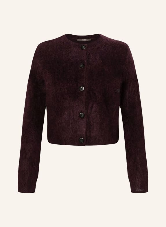 windsor. Gilet en cachemire LILAS FONCÉ