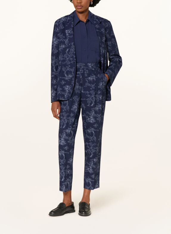 windsor. Broek DONKERBLAUW / WIT
