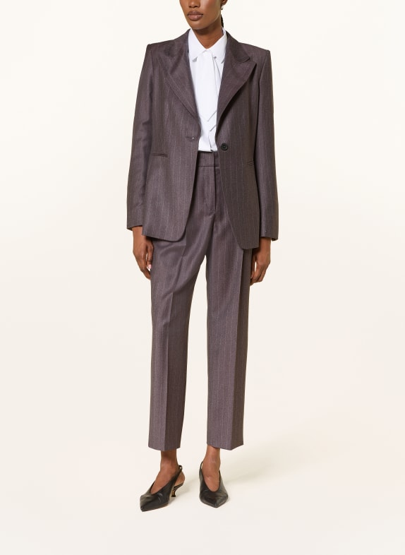 windsor. Blazer MARRON FONCÉ / BEIGE