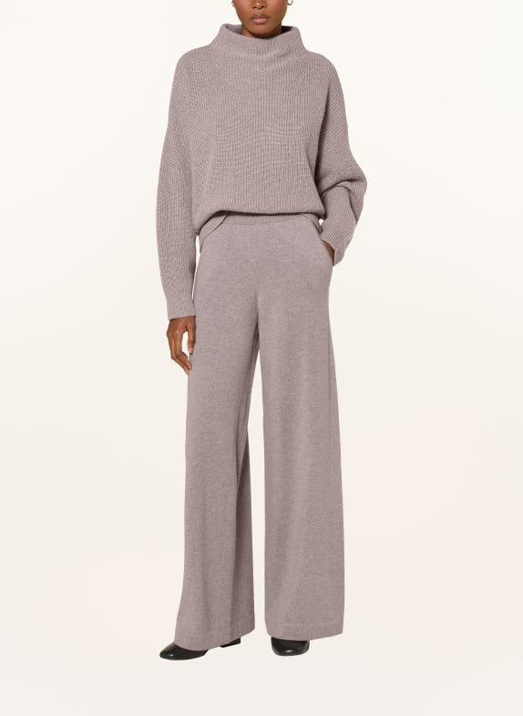 windsor. Gebreide broek met kasjmier TAUPE