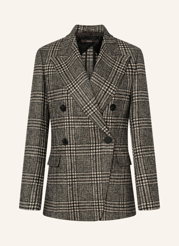 windsor. Blazer LICHTBRUIN / LICHTGRIJS / ZWART