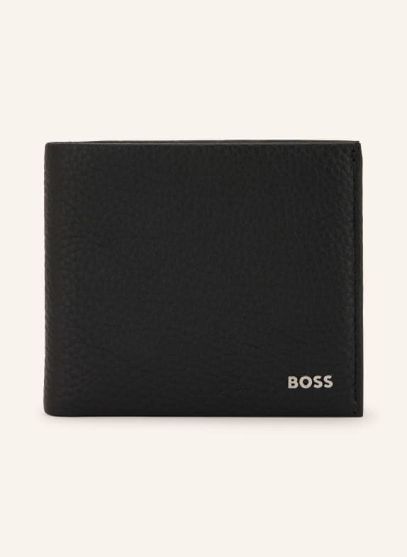 BOSS Portofel NEW CROSSTOWN NEGRU / ARGINT