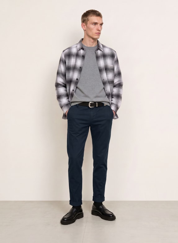 Dondup Chino GAUBERT Extra Slim Fit DONKERBLAUW