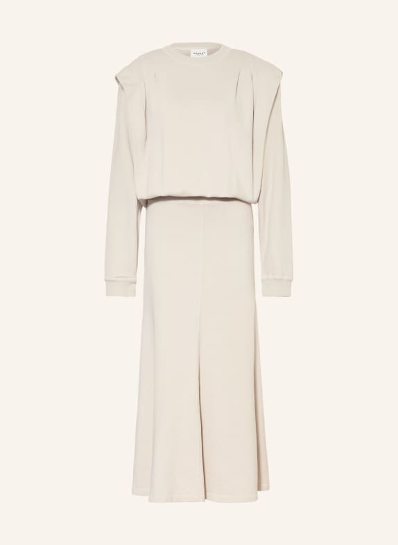 MARANT ÉTOILE SOLMA Sweatshirt dress BEIGE