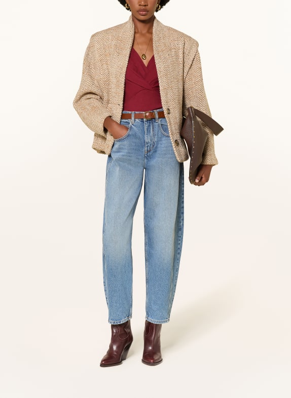 MARANT ÉTOILE Barrel jeans ORIANE 30LU LIGHT BLUE