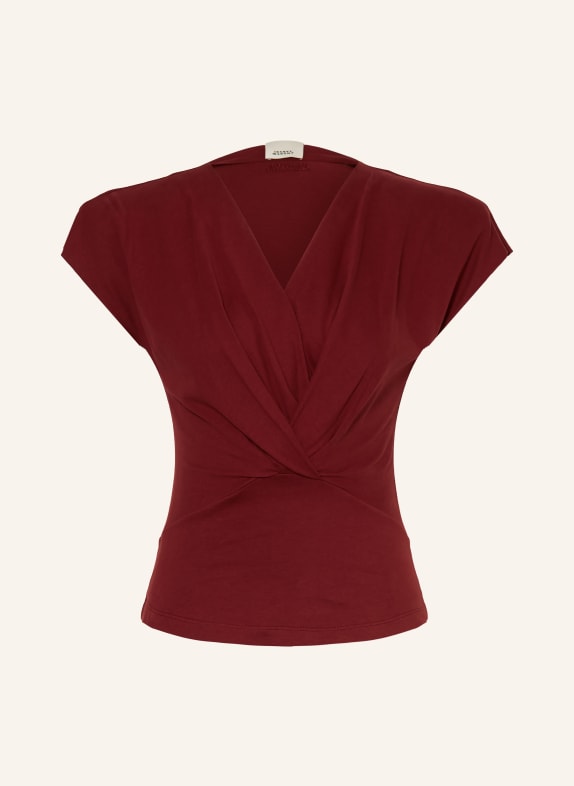MARANT ÉTOILE NADRINE T-shirt DARK RED