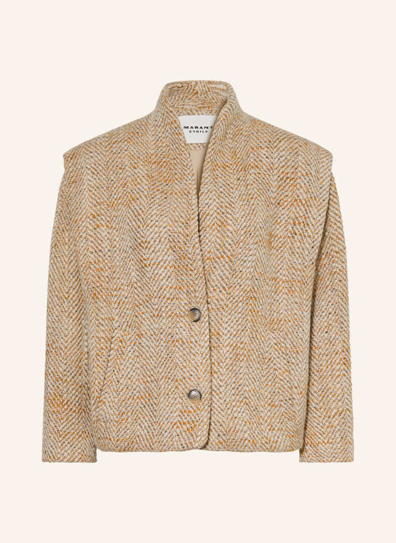 MARANT ÉTOILE Bouclé-Jacke DROGO BEIGE