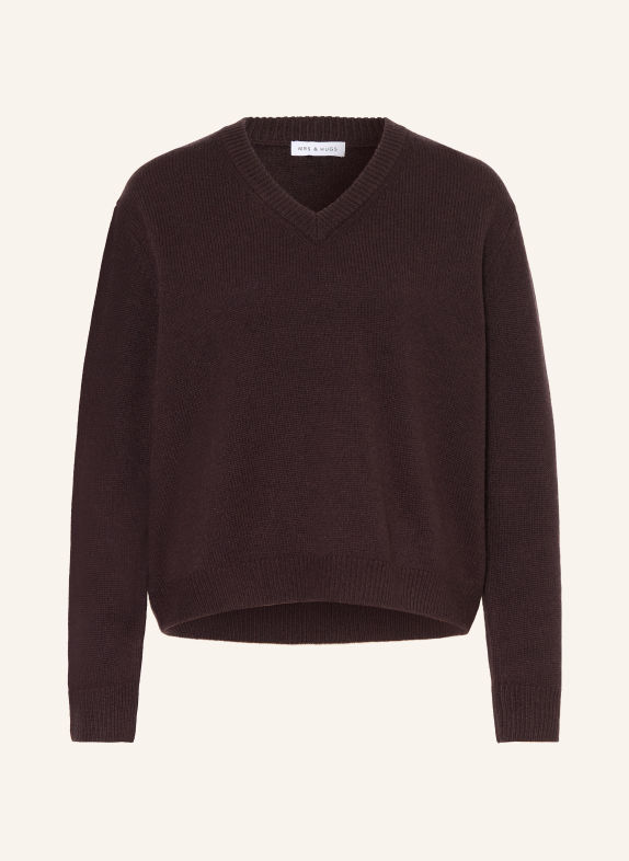 MRS & HUGS Pullover DUNKELBRAUN