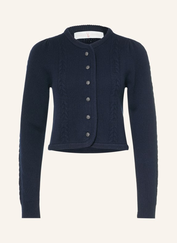 Johann & Johanna Strickjacke DUNKELBLAU