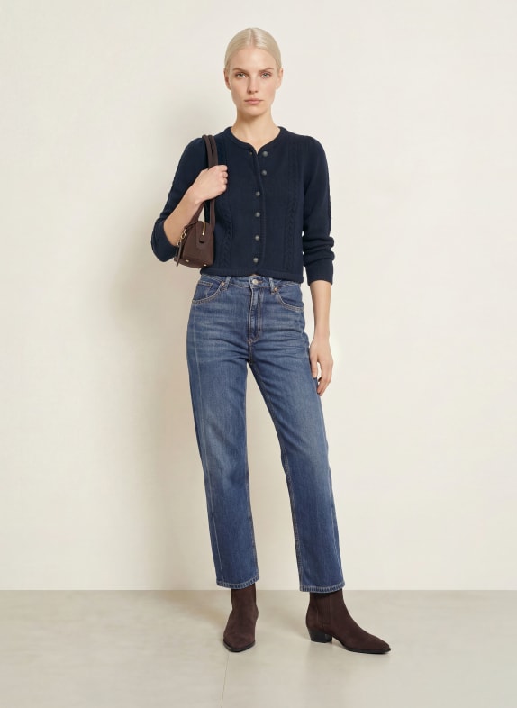 Johann & Johanna Vest DONKERBLAUW