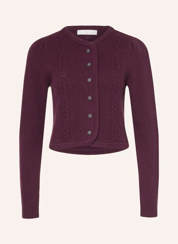 Johann & Johanna Cardigan DARK RED